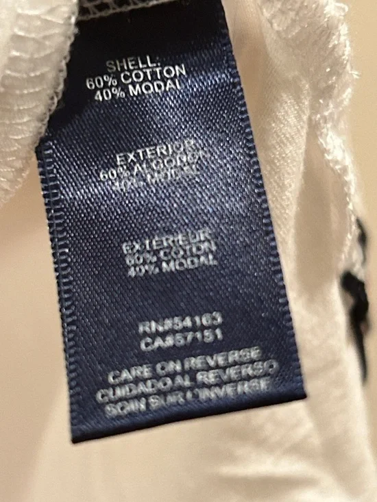 Tommy Hilfiger White Sleeveless Drawstring Dress stretchy Trim Details pockets - Picture 7 of 11